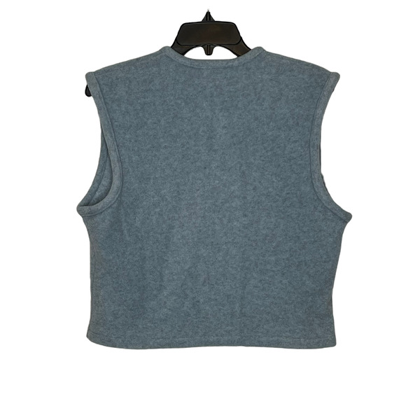 Vintage Pleasant Pheasant Womens Fleece‎ Vest Size Small Full Zip Pale Blue - Picture 4 of 4